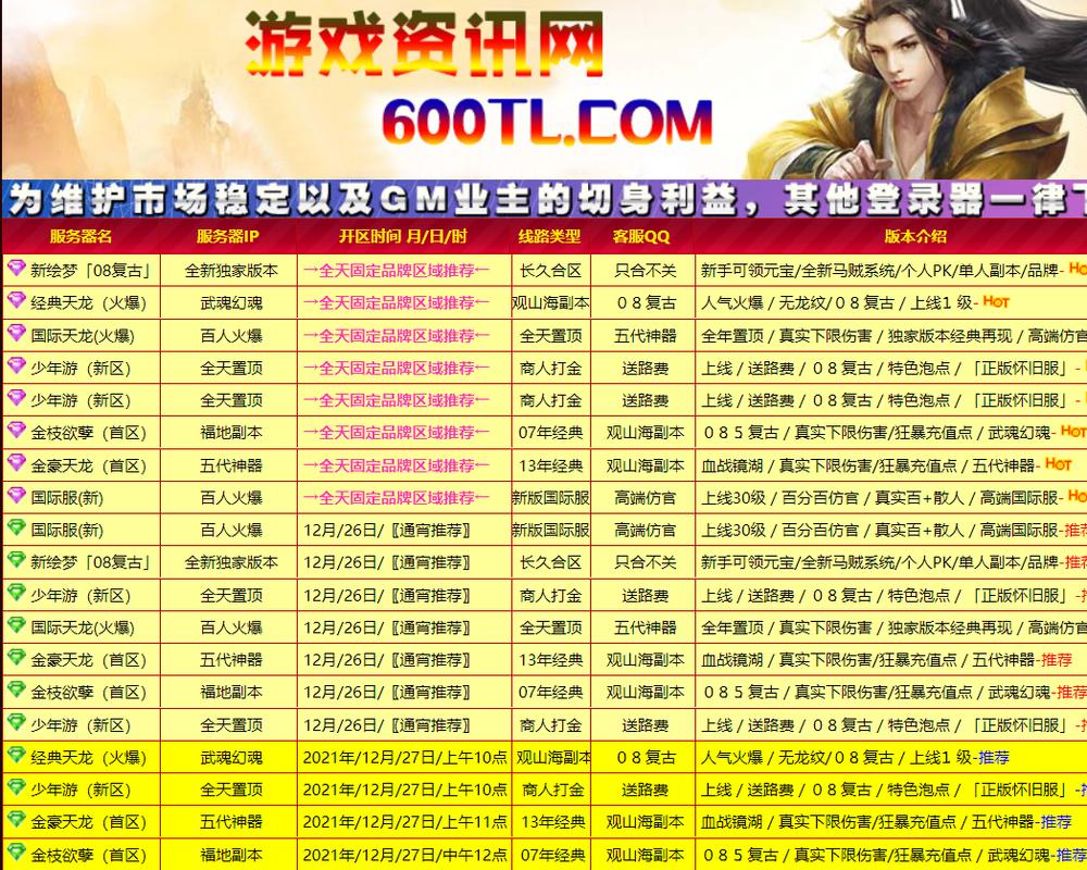 天龙私服发布网_最新天龙sf发布网列表_天龙八部最新发布网